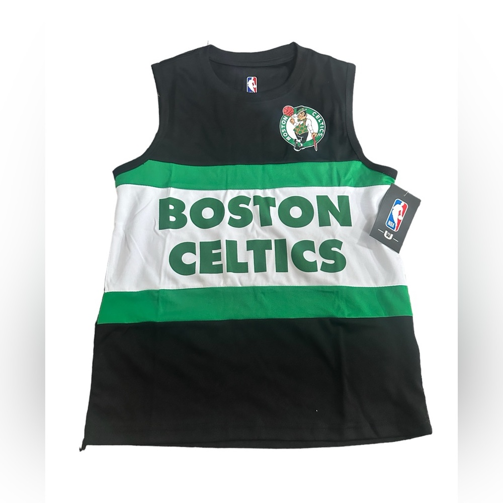 NWT‎ Youth NBA Boston Celtics Basketball Shirt Large 14/16